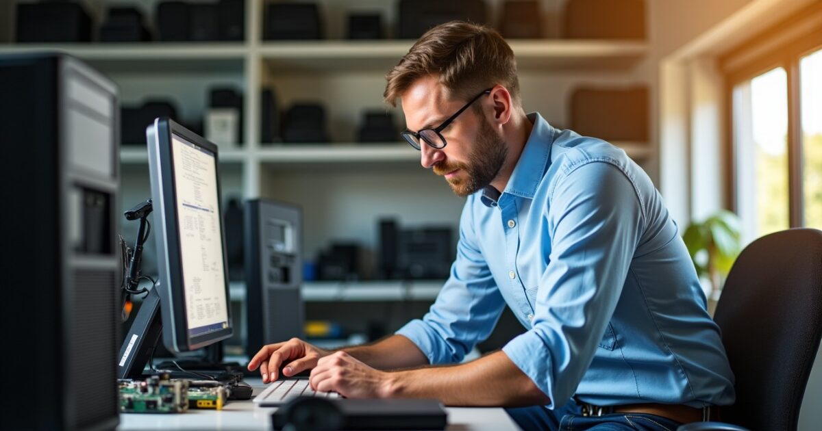 Plongée au cœur du métier passionnant de technicien informatique